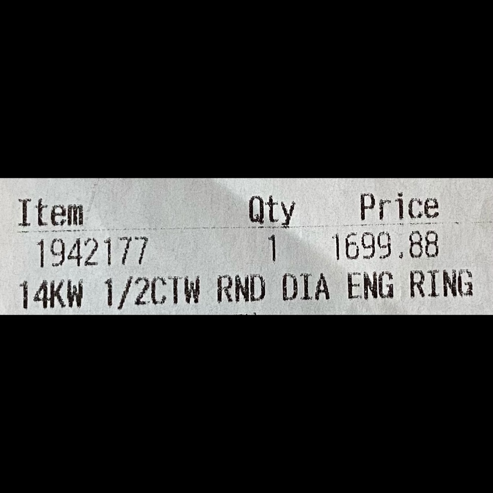 Helzberg 14KW 1/2 CTW Diamond Ring, Engagement Wedding, Bridal - Picture 10 of 17